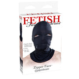 Fetish Fantasy Zipper Face Hood