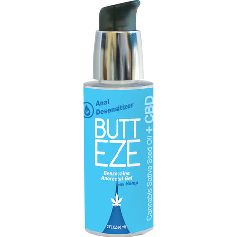 Butt Eze Anal Desensitizing Lubricant with Hemp Seed Oil