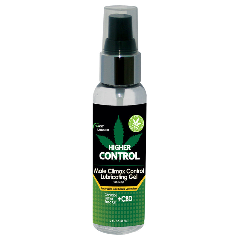Higher Control Climax Control Gel with Hemp Seed Oil