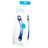 Glas 6" Curved G-Spot Glass Dildo